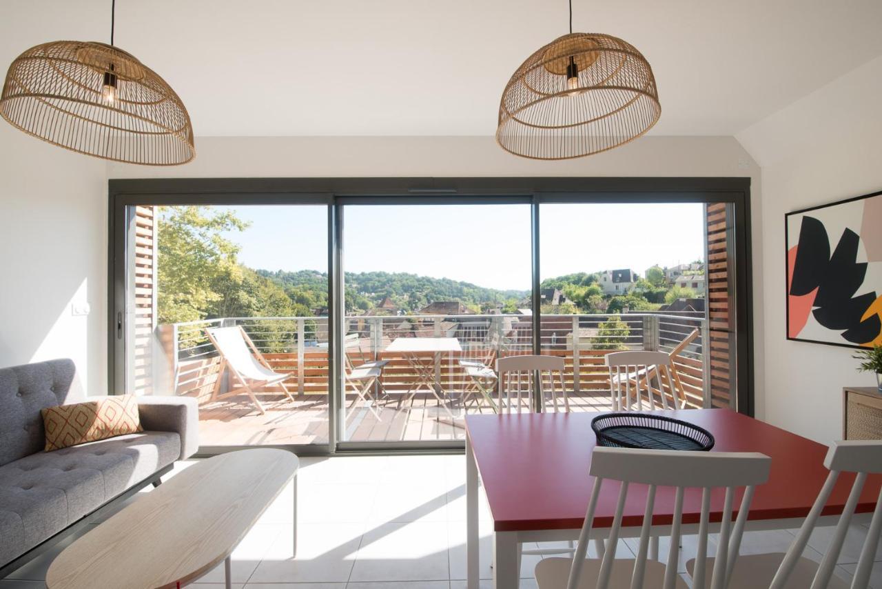 "Le Soleil Levant" Avec Balcon Et Parking Prive, 2 Adultes Et 1 Enfant ซาร์ลา-ลา-กาเนดา ภายนอก รูปภาพ